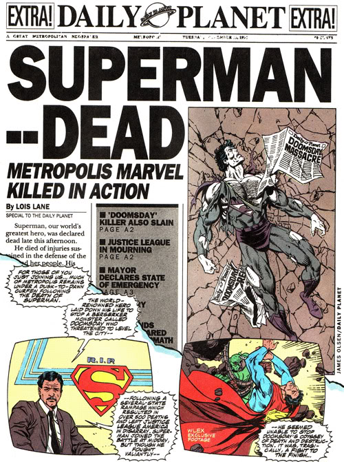 superman dead